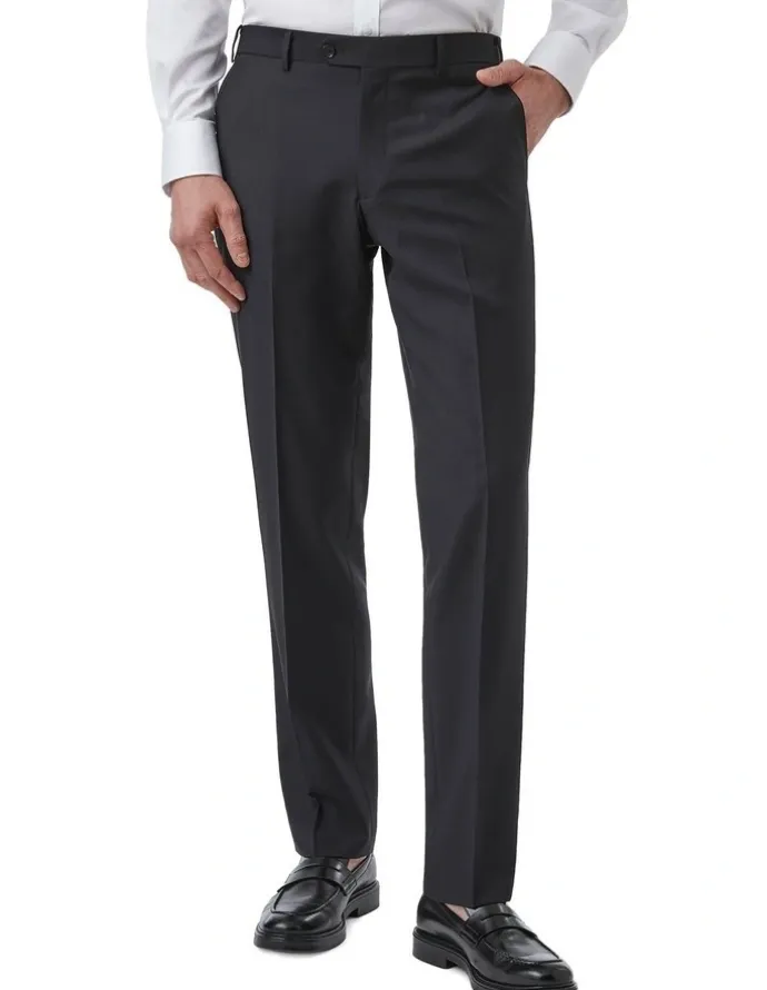 Cambridge Modern Fit Jett Trouser in Black