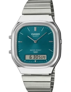 Casio Aq240E-3A Watch in Silver
