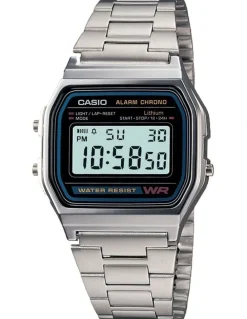 Casio A158WA 1 Silver Stainless Steel Digital Watch