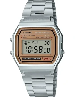 Casio A158Wea-9D Watch in Silver