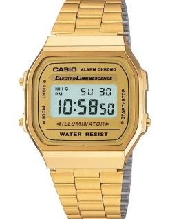 Casio A168WG 9 Gold Stainless Steel Watch