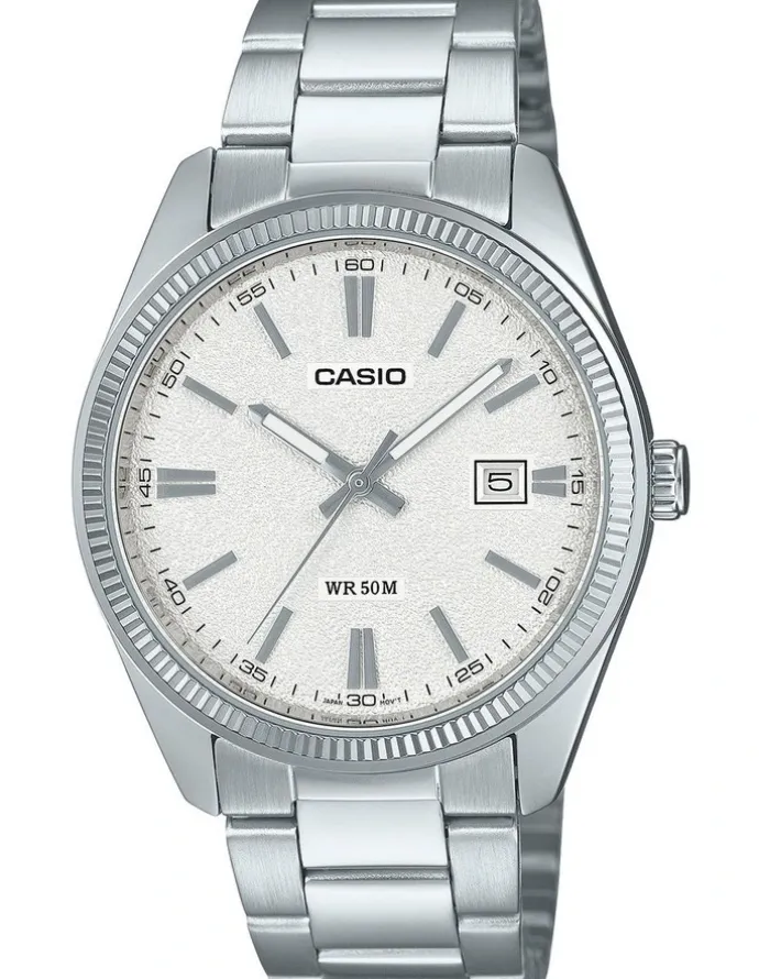 Casio Watch MTP1302DA-7A in White
