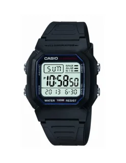 Casio W800H 1 Digital Black Resin Watch