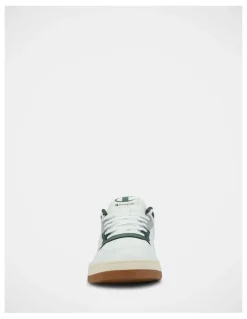 Champion Arena Lo V2 Sneakers In White/Dark Green
