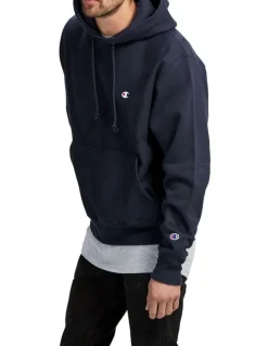 Champion Reverse Weave Hoodie Navy