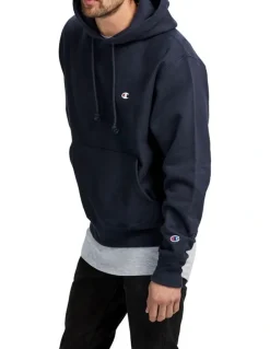 Champion Reverse Weave Hoodie Navy