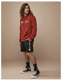 Champion Script Jersey Short in Black