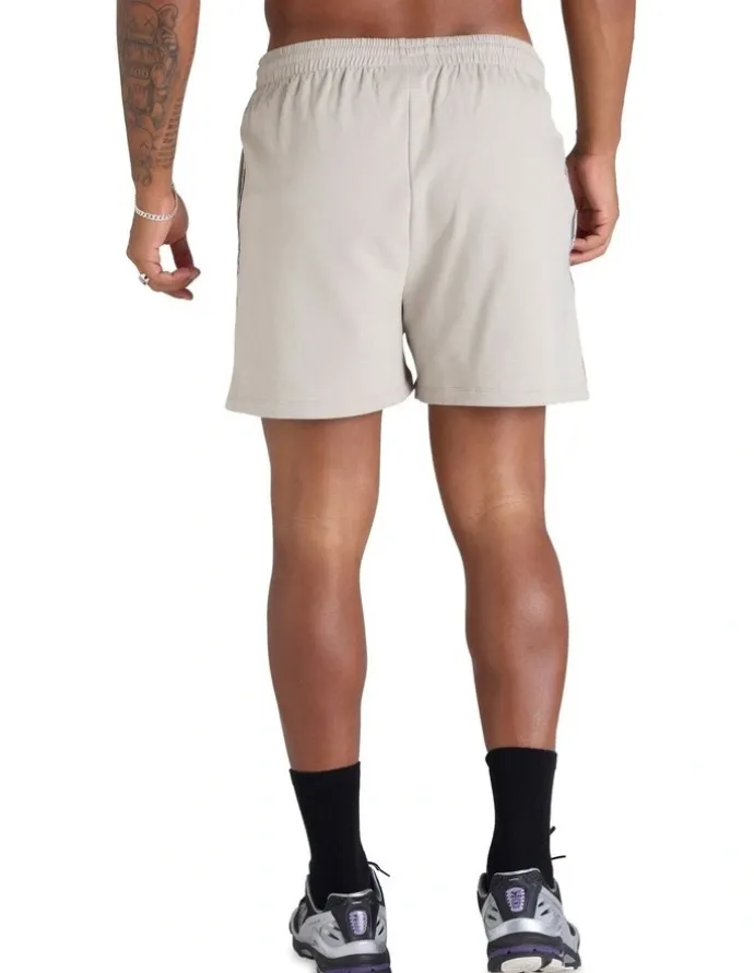Champion Lux Taping Shorts in Beige