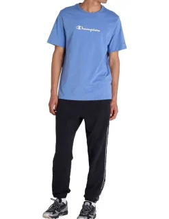 Champion Lux Taping Trackpant in Black