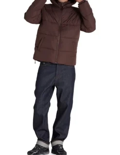 Champion Puffer Jacket in Brown