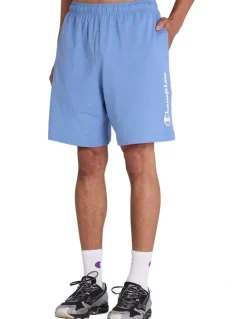 Champion Puff Script Short in Frontier Blue