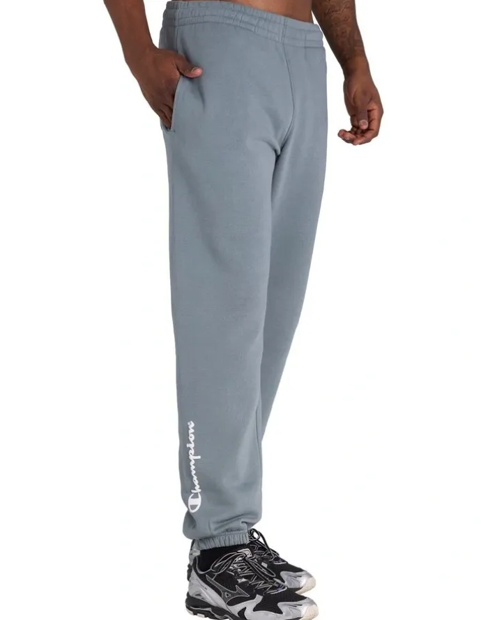 Champion Puff Script Trackpant in Grey