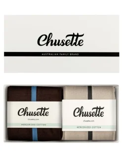 Chusette Men's Socks Gift Pack. Premium Light Cotton. Summer Collection