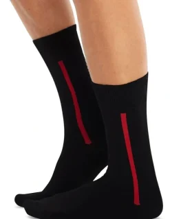 Chusette Men's Socks in Black 10 Pack