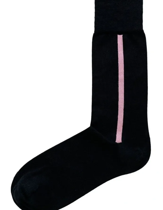 Chusette Men's Socks in Black 10 Pack
