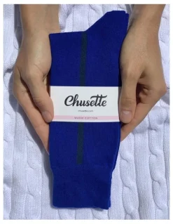 Chusette Men's Socks in Dark Blue 10 Pack
