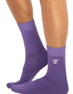Chusette Men's Socks in Dark Violet 10 Pack
