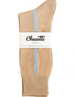 Chusette Men's Socks in Light Brown 10 Pack