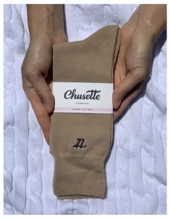 Chusette Men's Socks in Nude 10 Pack