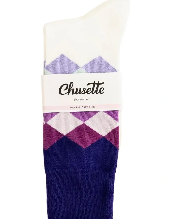 Chusette Men's Socks. Special Deal Of 2 Pairs. Soft Premium Cotton