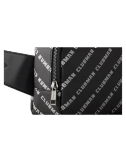 Clubman Claim Your Space Belt Bag in Black