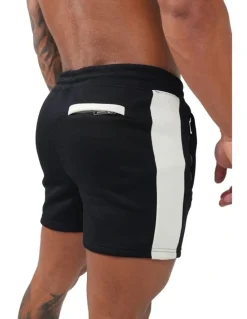 Clubman Midnight Blossom Shorts in Black
