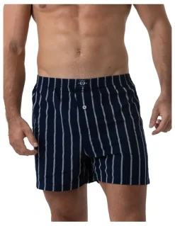 Coast Clothing Co Bamboo Boxers Pack Of 2 in Blue
