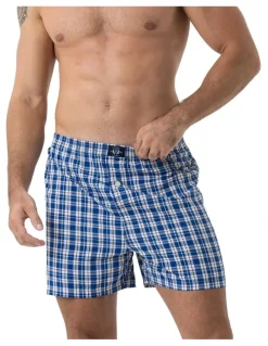 Coast Clothing Co Bamboo Boxers Pack Of 2 in Blue