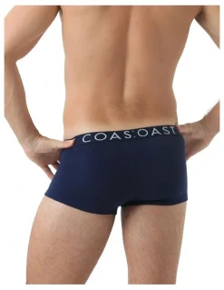 Coast Clothing Co Boxer Briefs Gift Pack of 3 in Navy