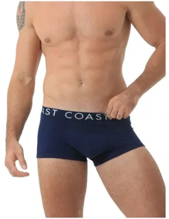 Coast Clothing Co Boxer Briefs Gift Pack of 3 in Navy