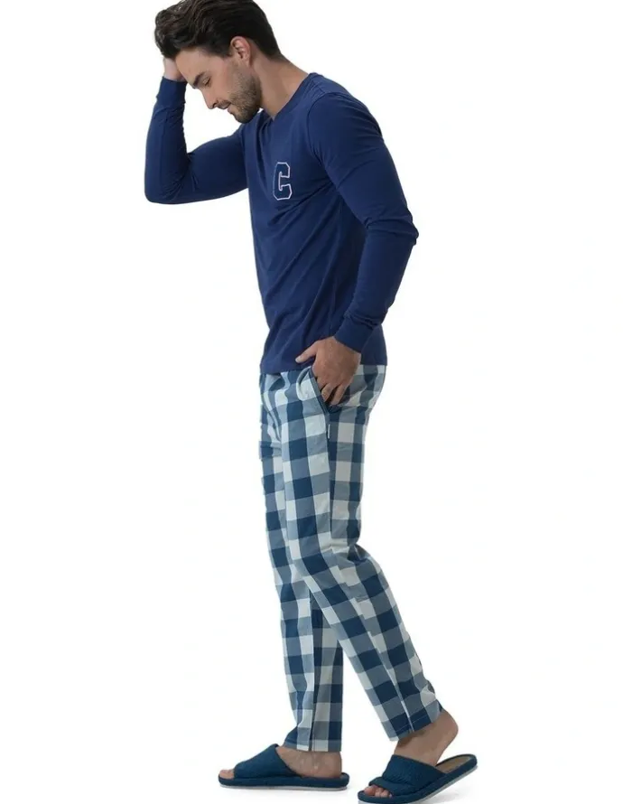 Coast Clothing Co California Pyjama Set in Navy