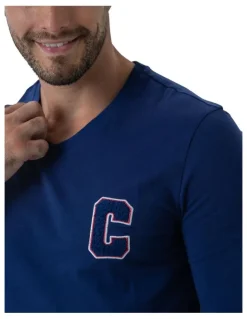 Coast Clothing Co California Pyjama Set in Navy