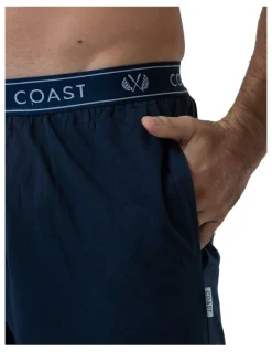 Coast Clothing Co Essential Sleep Pyjama Short in Navy