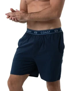 Coast Clothing Co Essential Sleep Pyjama Short in Navy