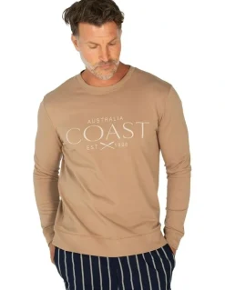 Coast Clothing Co Melbourne Winter Pyjamas in Mocha