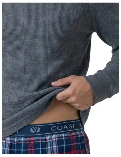 Coast Clothing Co Midnight Pearl Winter Pyjama in Grey