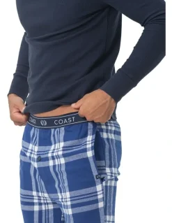 Coast Clothing Co Ocean PJ Set in Blue