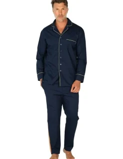 Coast Clothing Co Portsea Button Payjama Set in Navy