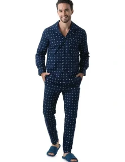 Coast Clothing Co Signature Winter Pyjama Set in Navy