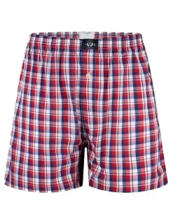 Coast Clothing Co Woven Boxers Two Pack in Navy