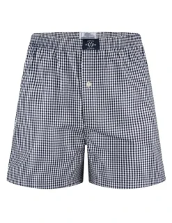 Coast Clothing Co Woven Boxers 2 Pack in Grey