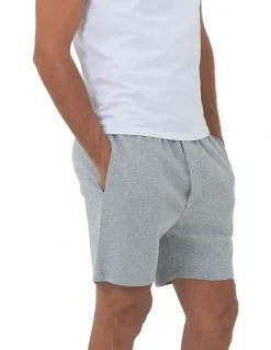 Coast Clothing Co Barcelona Lounge Shorts in Grey Marle