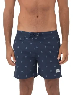 Coast Clothing Co Helms Swim Shorts in Navy