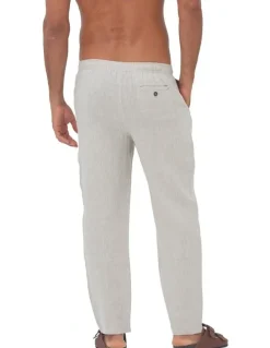 Coast Clothing Co Linen Pants in Sand