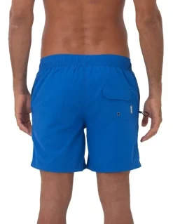 Coast Clothing Co Mens Essential Swim Shorts in Blue