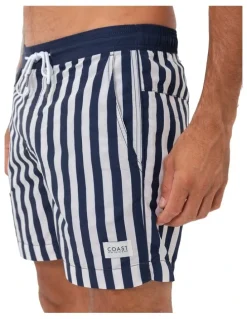 Coast Clothing Co Monaco Premium Swim Shorts in Navy