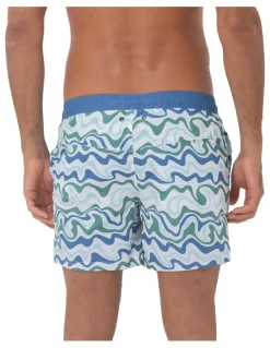 Coast Clothing Co Palm Springs Swim Shorts in Blue