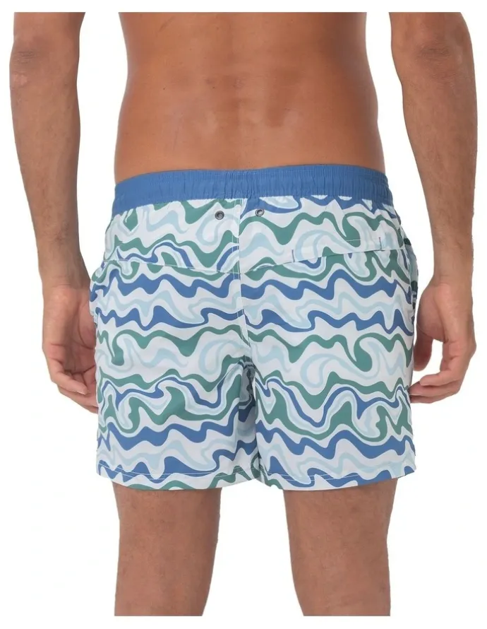 Coast Clothing Co Palm Springs Swim Shorts in Blue