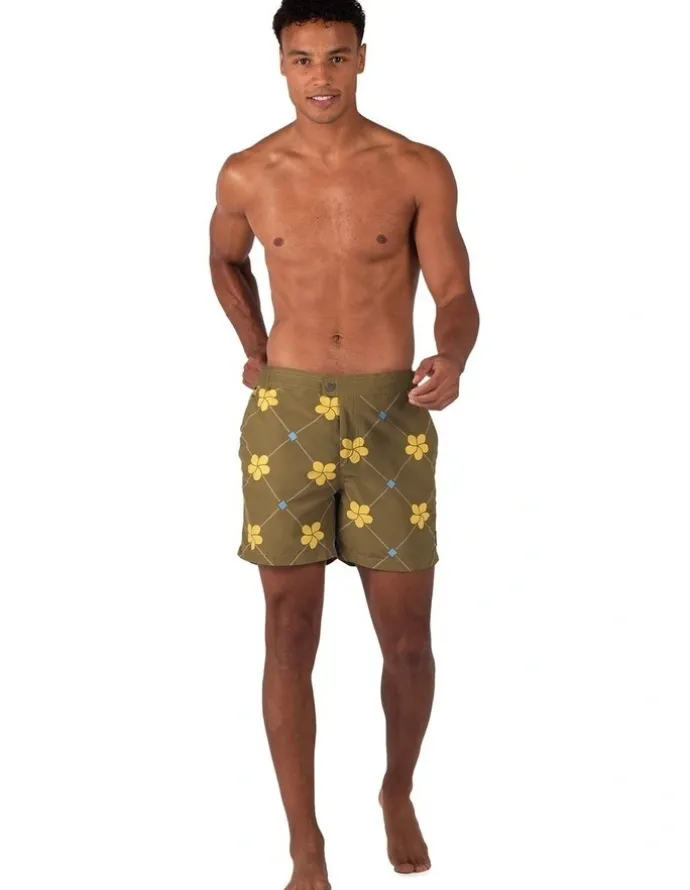 Coast Clothing Co Sydney Boardshorts in Olive