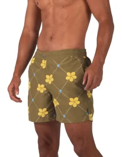Coast Clothing Co Sydney Boardshorts in Olive